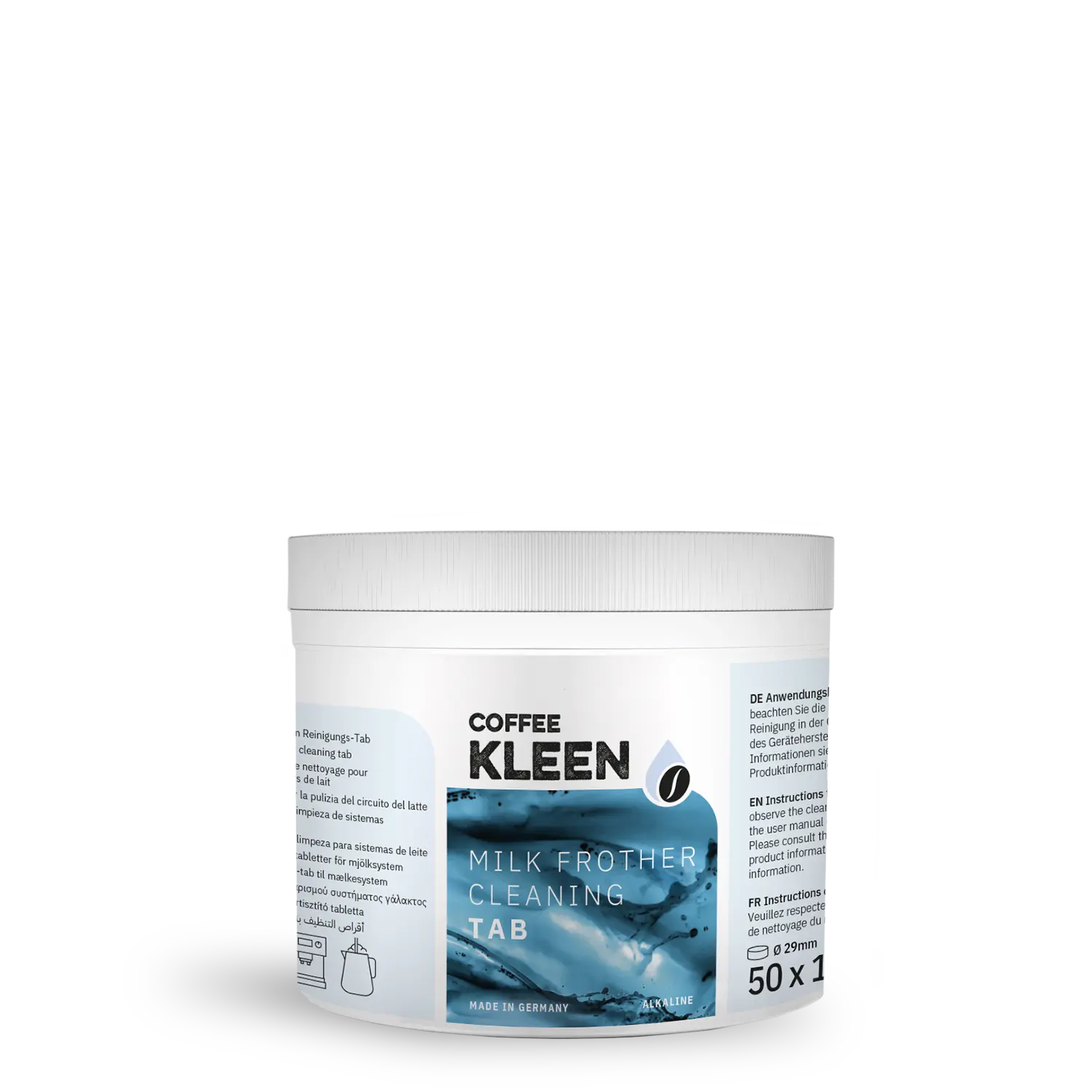 Coffee Kleen Milk Frother Cleaning Tab alkaline
