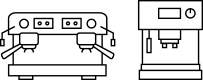 Icon Espresso und Kaffee Anwendung